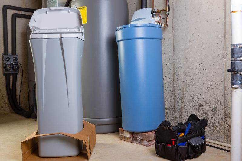 Installing Water Softener Components